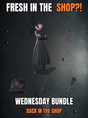 Big shop night Boneyard! 🎮✨ Wednesday Addams is back in the shop and her full bundle is here. Chomp Sr. is back too along with the Nightmare Yule crew and Yule Trooper. The Cat Gamer bundle with Catrin Glitch is back as well. Which one are you grabbing first? Drop your pick below 👇💬 #Fortnite #ItemShop #FortniteSkins #CrossBonez