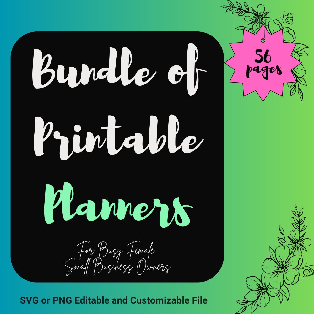 Bundle of Printable Planners product image (1)