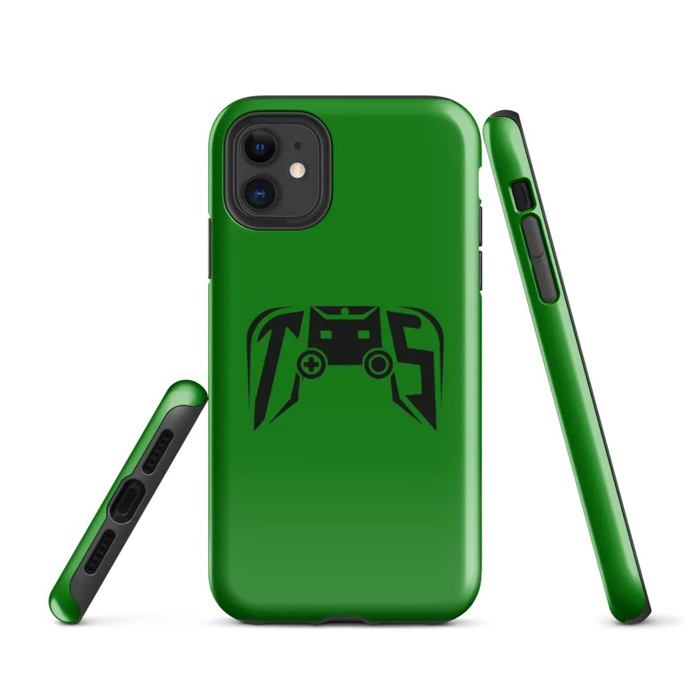Tough Logo Case for iPhone® (Green) product image (1)