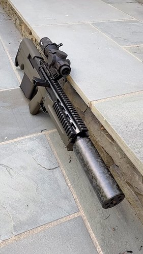 Should I run my @silverbackairsoftofficial VKS Long or Short??? #airsoft #notreal