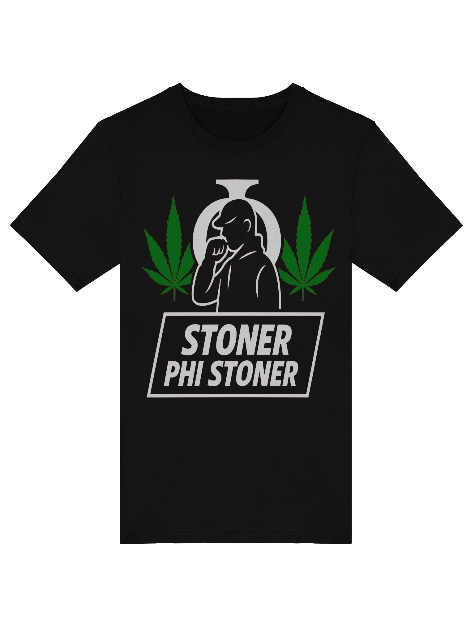 Stoner Phi Stoner T-Shirt – High Energy Streetwear for Real Ones | Bold Urban Design for Hustlers & Visionaries product image (1)