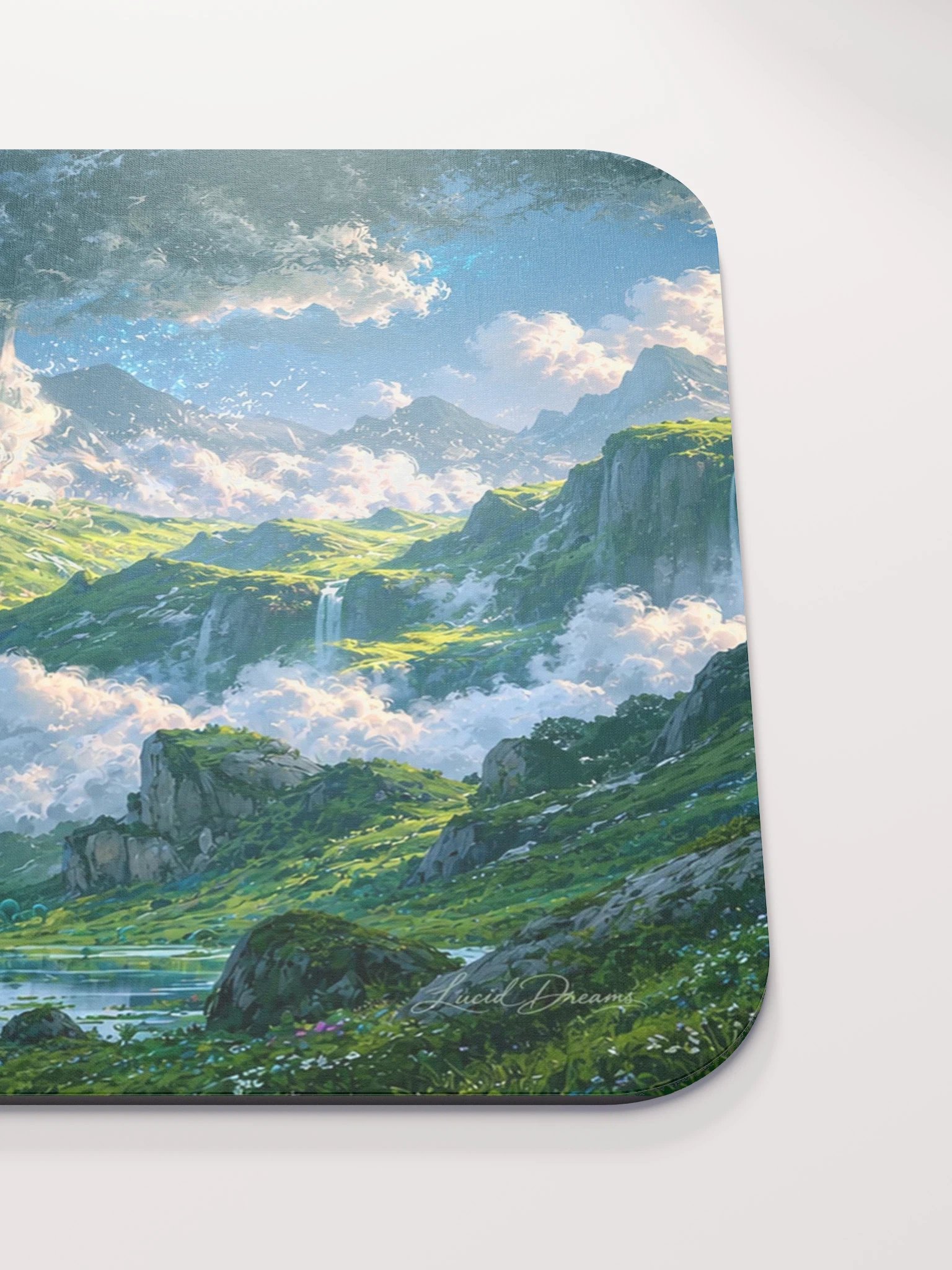 The Emerald Sky Mountains Mousepad product image (5)