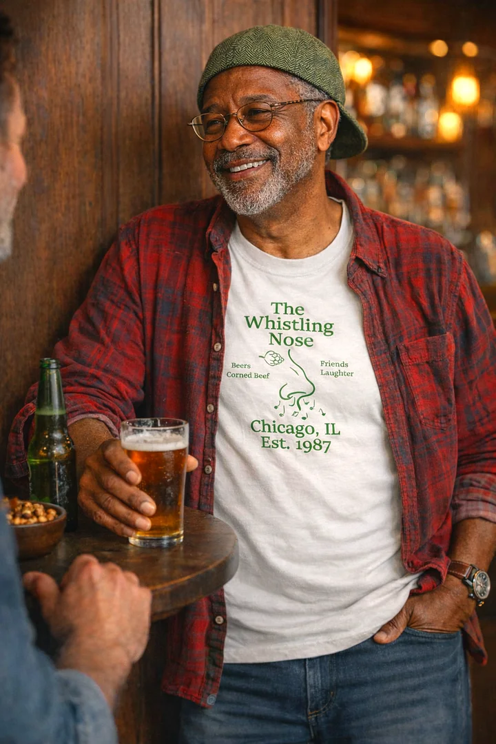 The Whistling Nose Tavern (Front, Green font) product image (2)