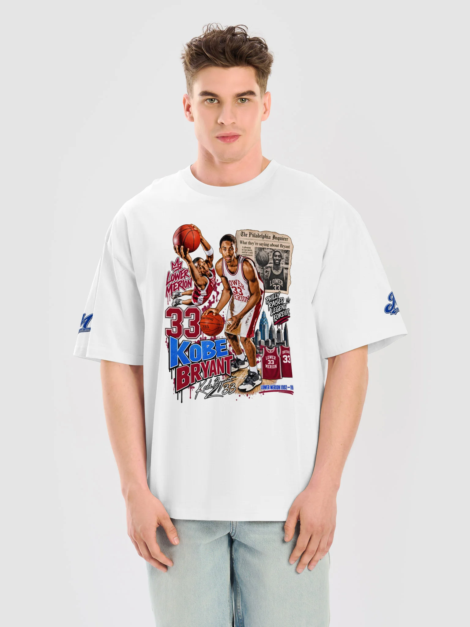 Kobe Bryant Philly Legend Collage Tee product image (5)