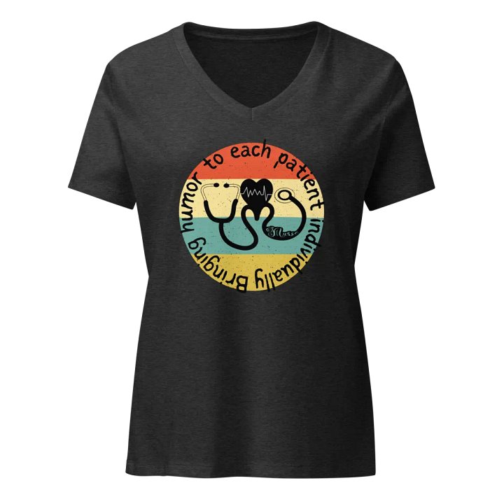 Bringing humor to each patient individually V-Neck Tee product image (3)