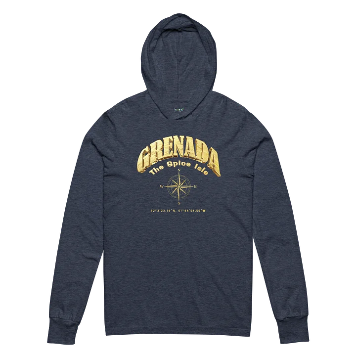 Compass - Grenada - Vintage Gold | Unisex Hooded Long Sleeve Tee | 5 Colors product image (19)