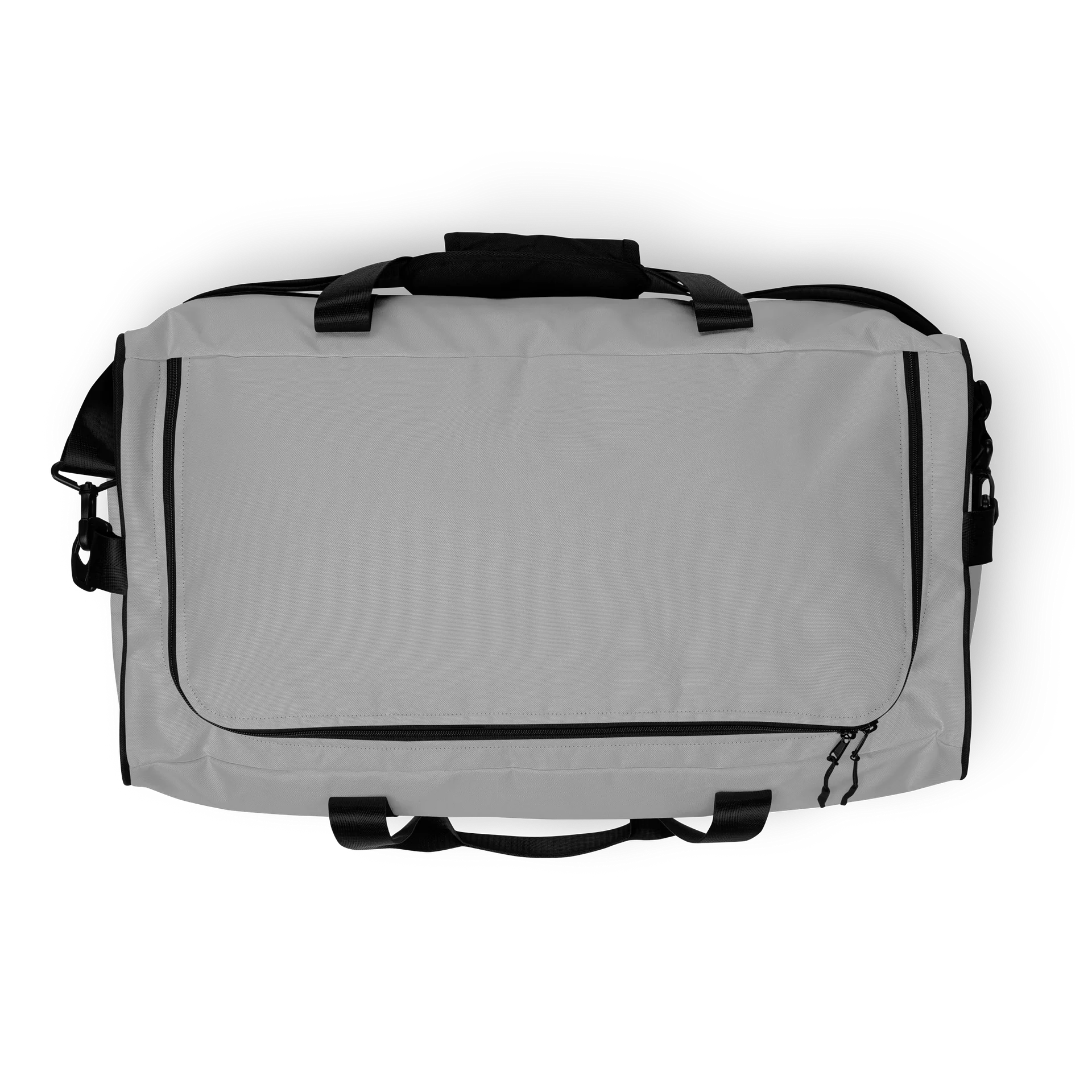 Minimal Gray All-Over Print Duffle Bag product image (9)