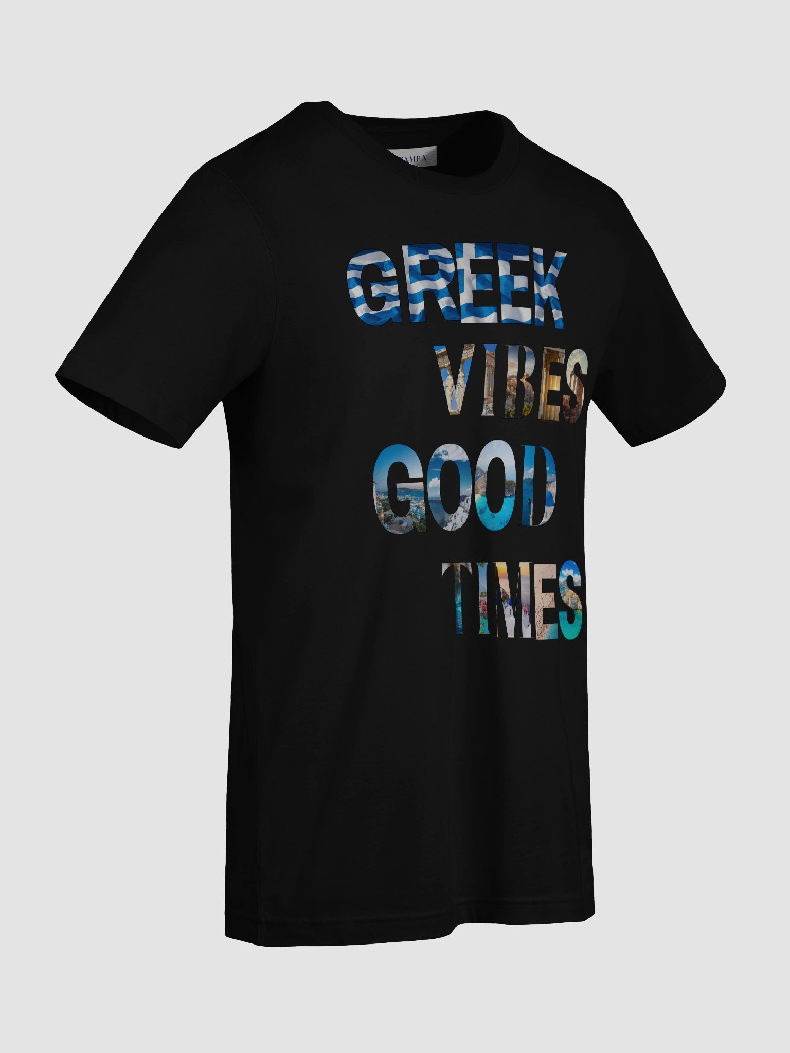 Greek Times Good Times – Greek Summer Vibes Graphic Tee product image (10)