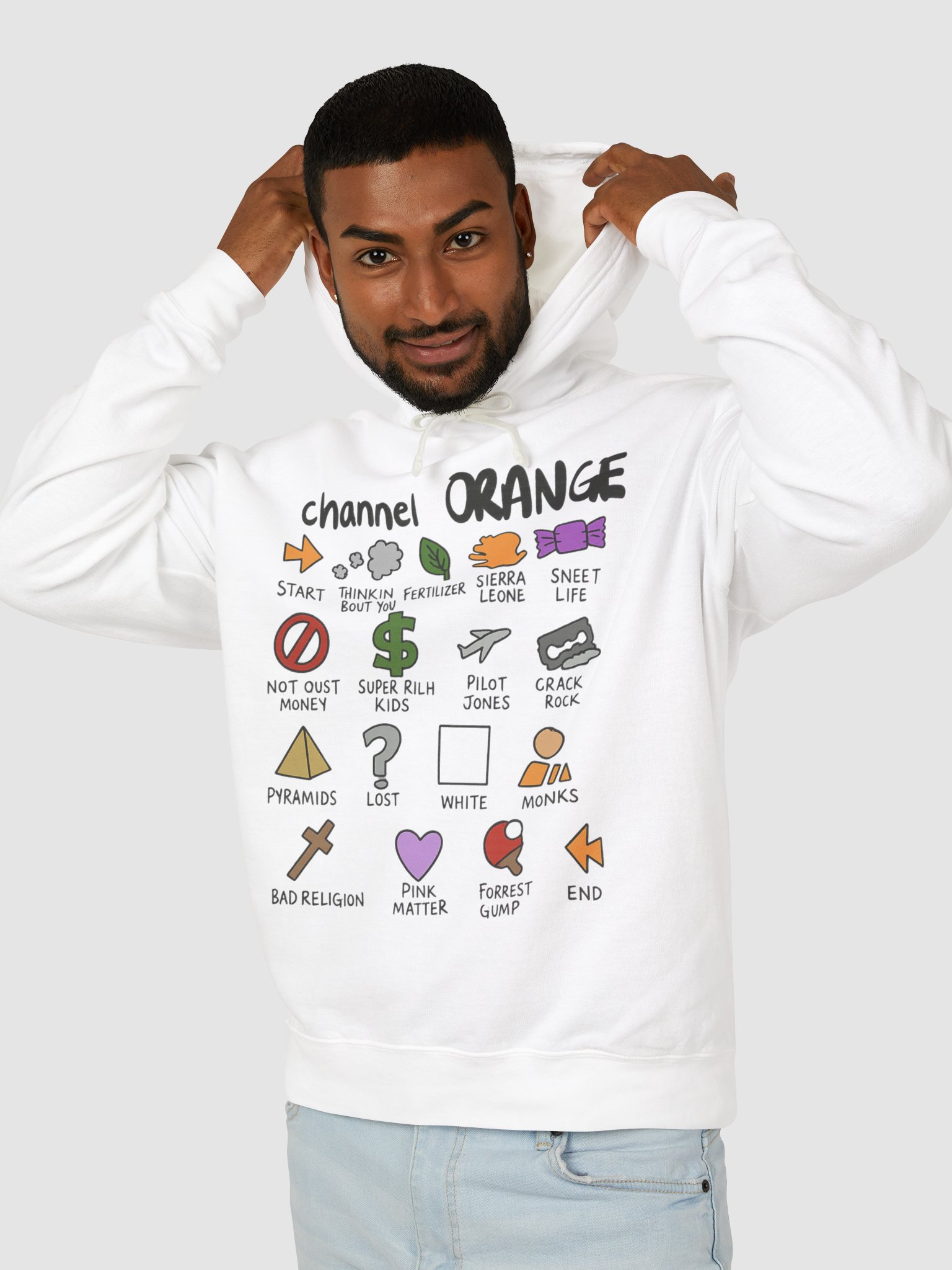 Frank Ocean Channel Orange Notebook Hoodie product image (3)