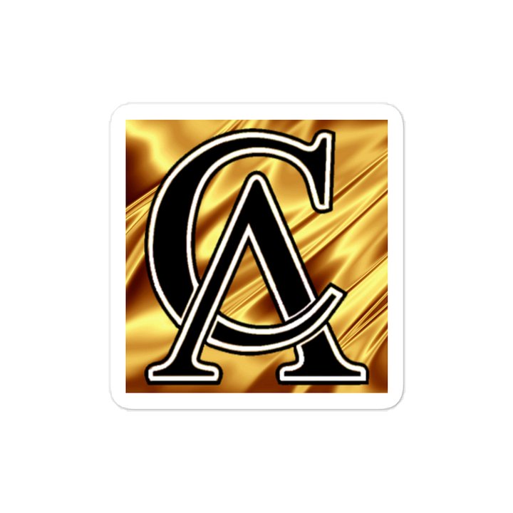 CA GOLD STICKER product image (1)