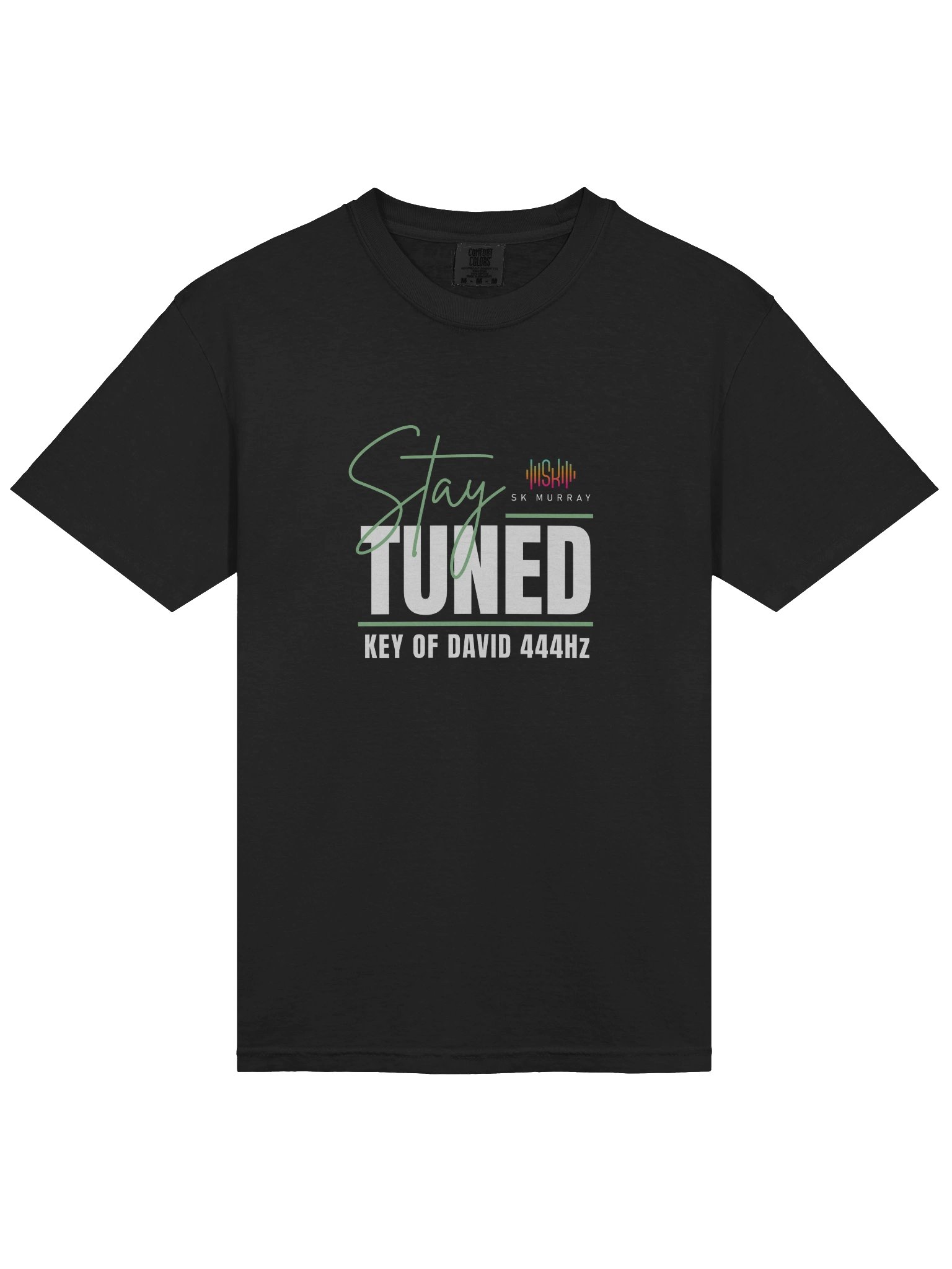 STAY TUNED T-shirt Green product image (3)