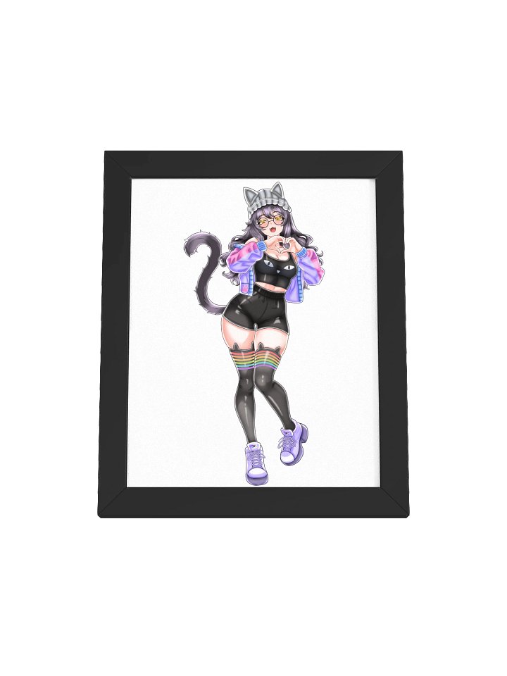 Hearts Framed Wall Art (no bg) product image (1)