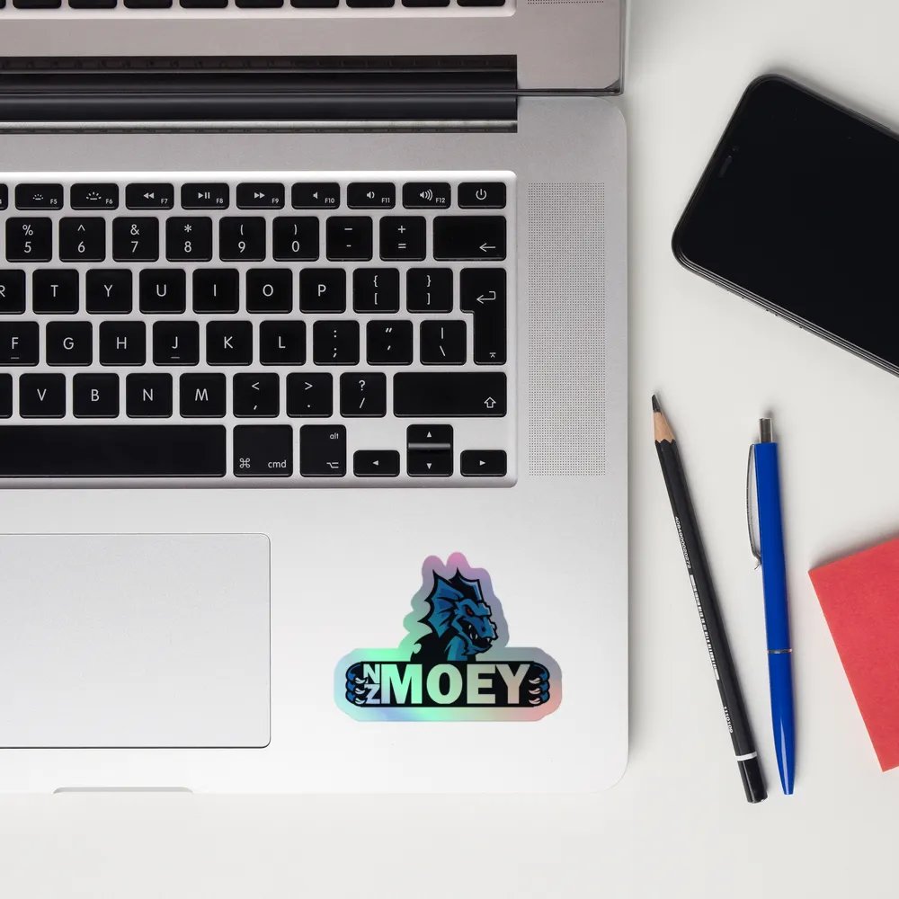 NZMOEY Kiss-Cut Holographic Sticker Sheet product image (12)