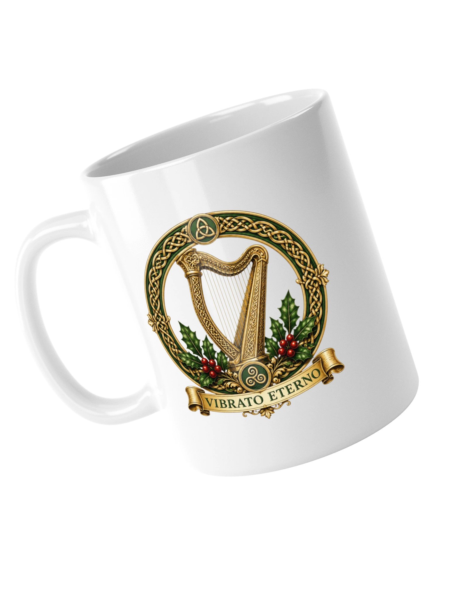 Vibrato Eterno Celtic Harp Mug product image (5)