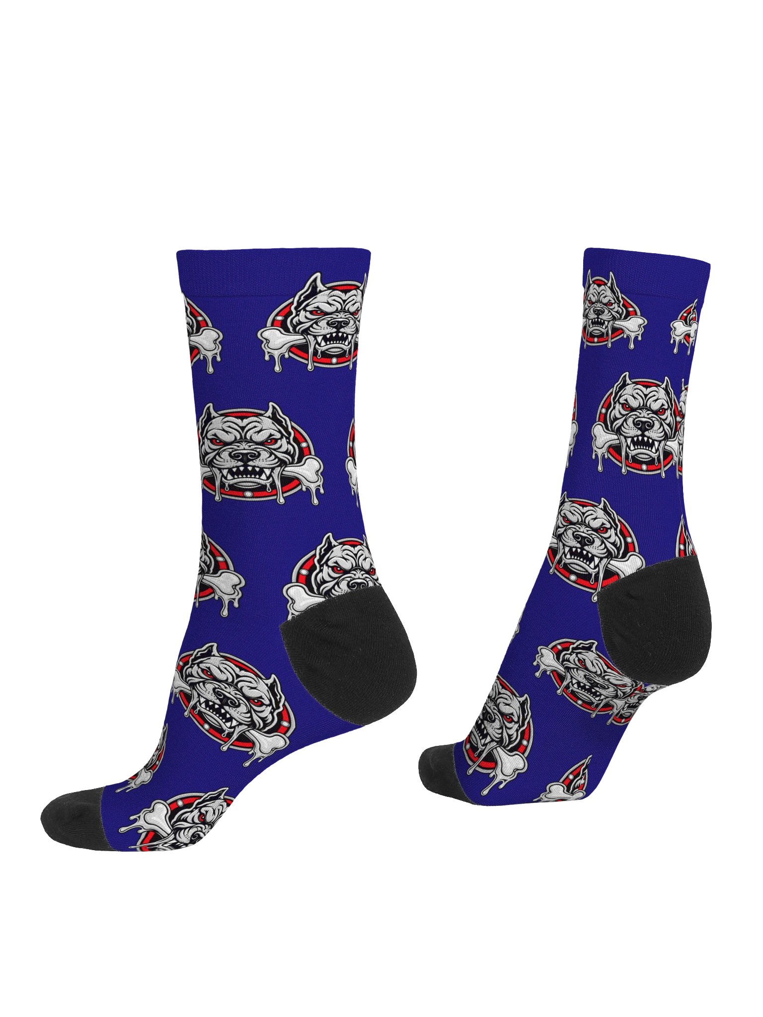 Boro Bonedawgs Crew Socks - Navy product image (4)