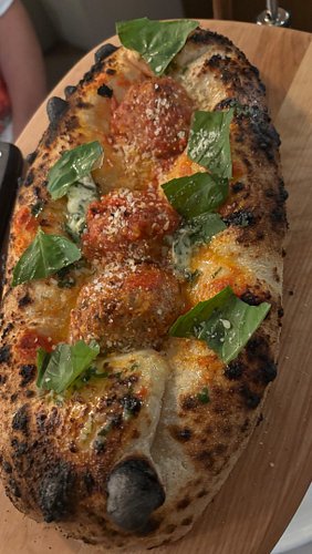 Checked out @sicarapizza in Southie and my goodness, the calzone was fantastic. Not to take anything away from the pizza, whi...