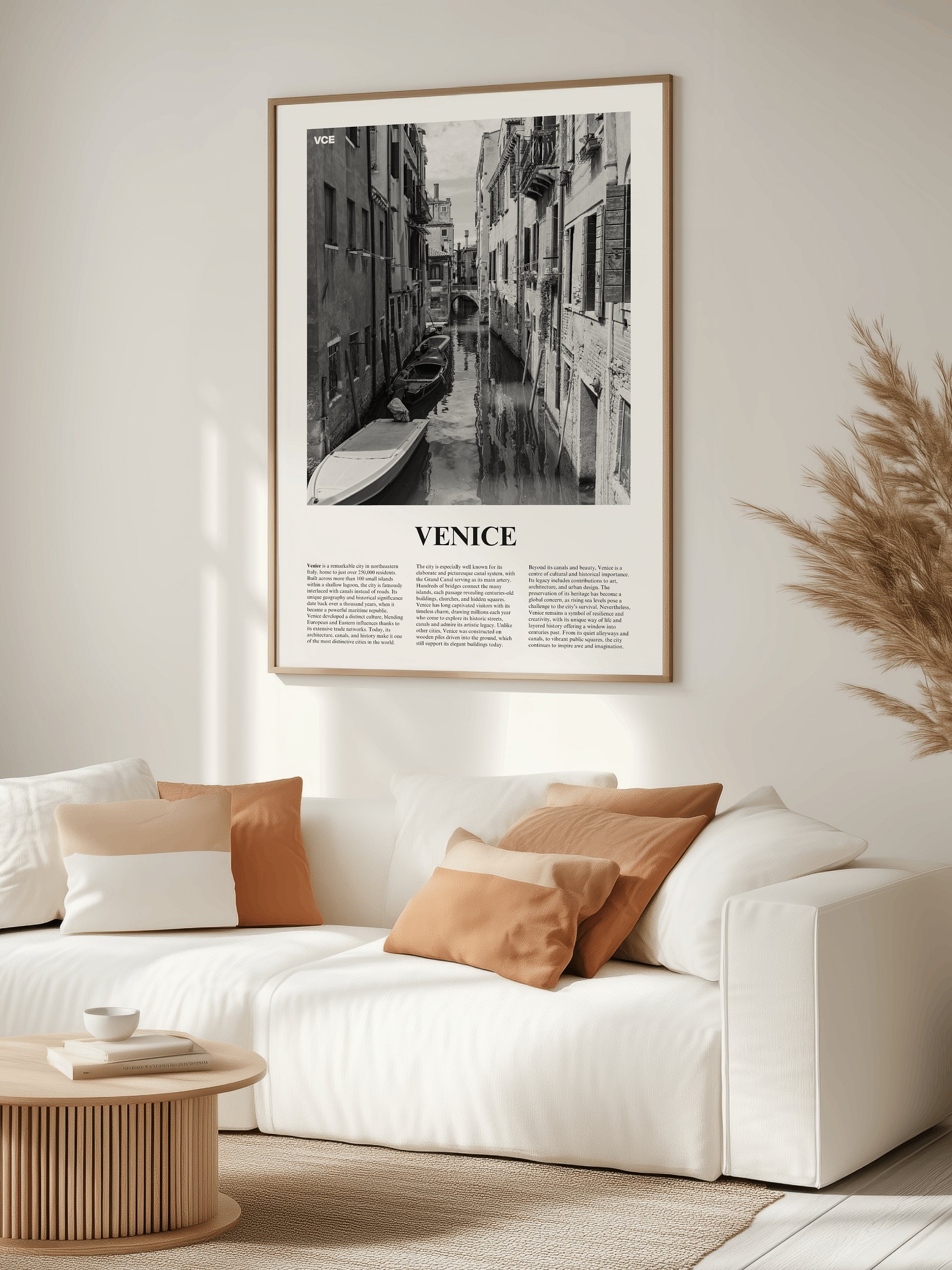 Venice 03 Newspaper Poster | Framed product image (3)