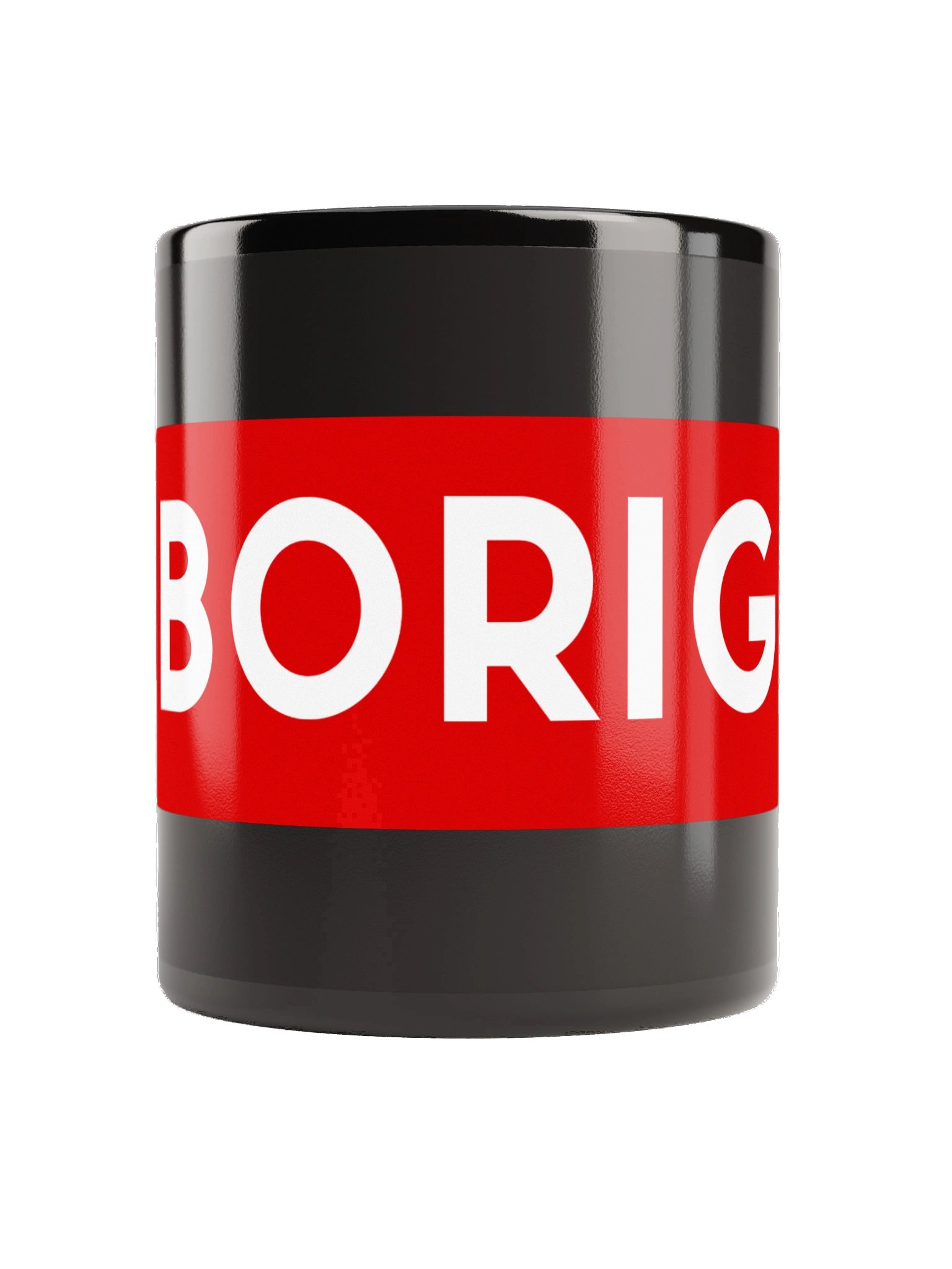 Aborigine Classic Logo Ceramic Coffee Mug – Black Premium Drinkware product image (3)