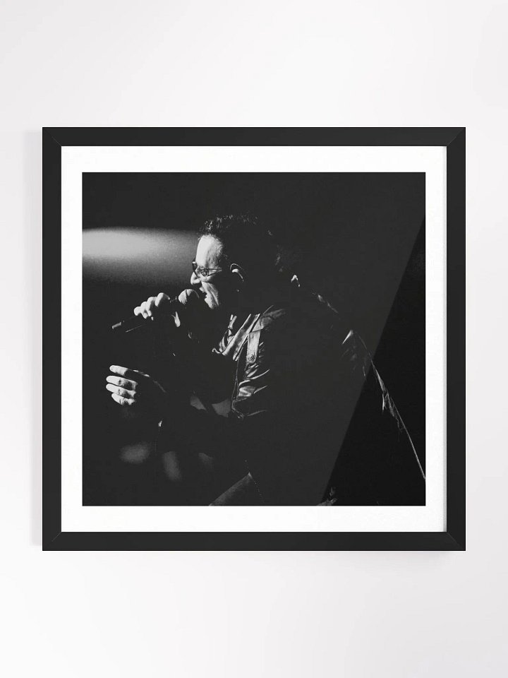 Framed Square Print - Bono U2 product image (1)