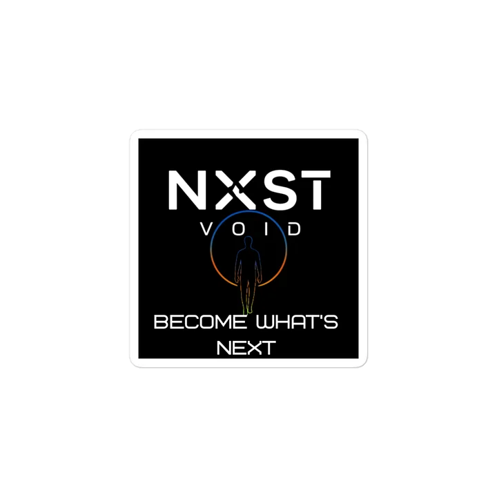 NXT VOID Cosmic Silhouette Sticker product image (1)