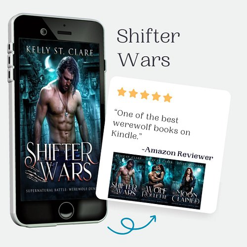 Grab the completed Werewolf Dens: Supernatural Battle Series

Books2Read: https://books2read.com/Shifter-Wars-Kelly-St-Clare
...