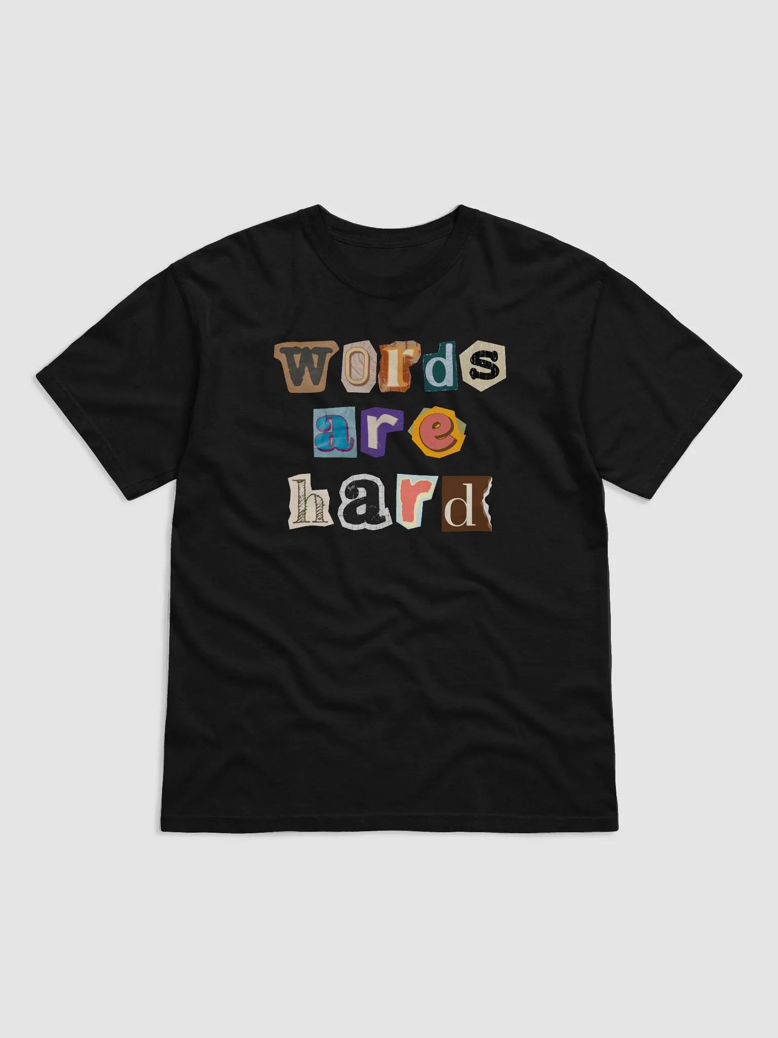 WORDS ARE HARD -Alternative Design product image (1)