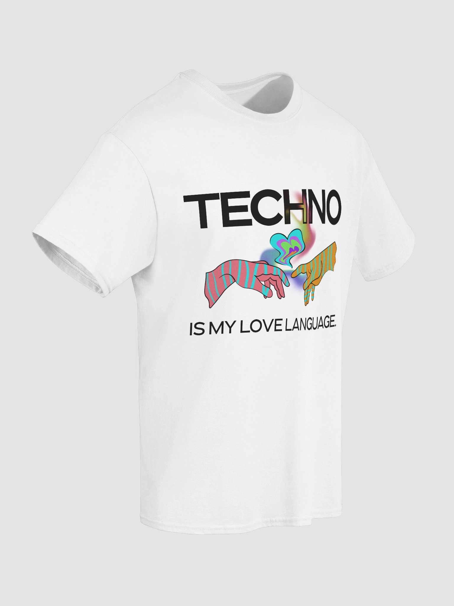 Techno Love Cotton Tee product image (38)