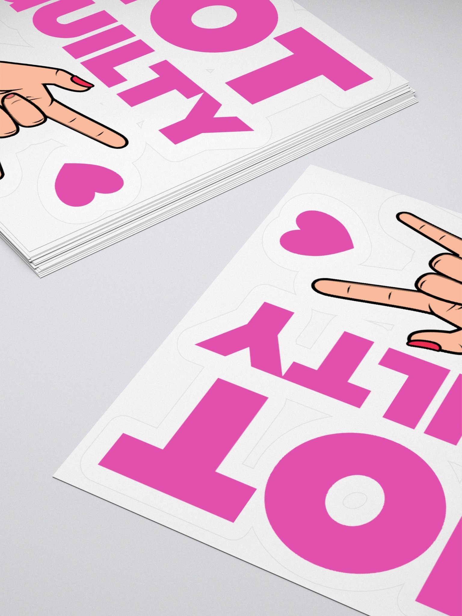 KR not guilty - sticker product image (15)