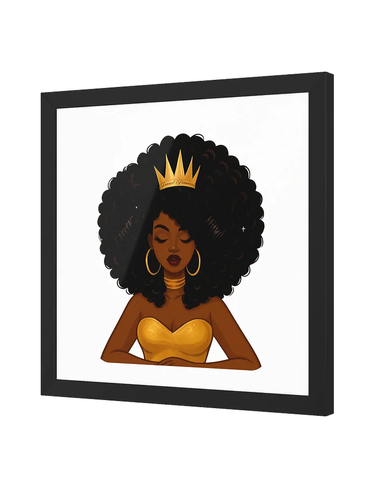 Golden Crown — Framed Poster product image (4)