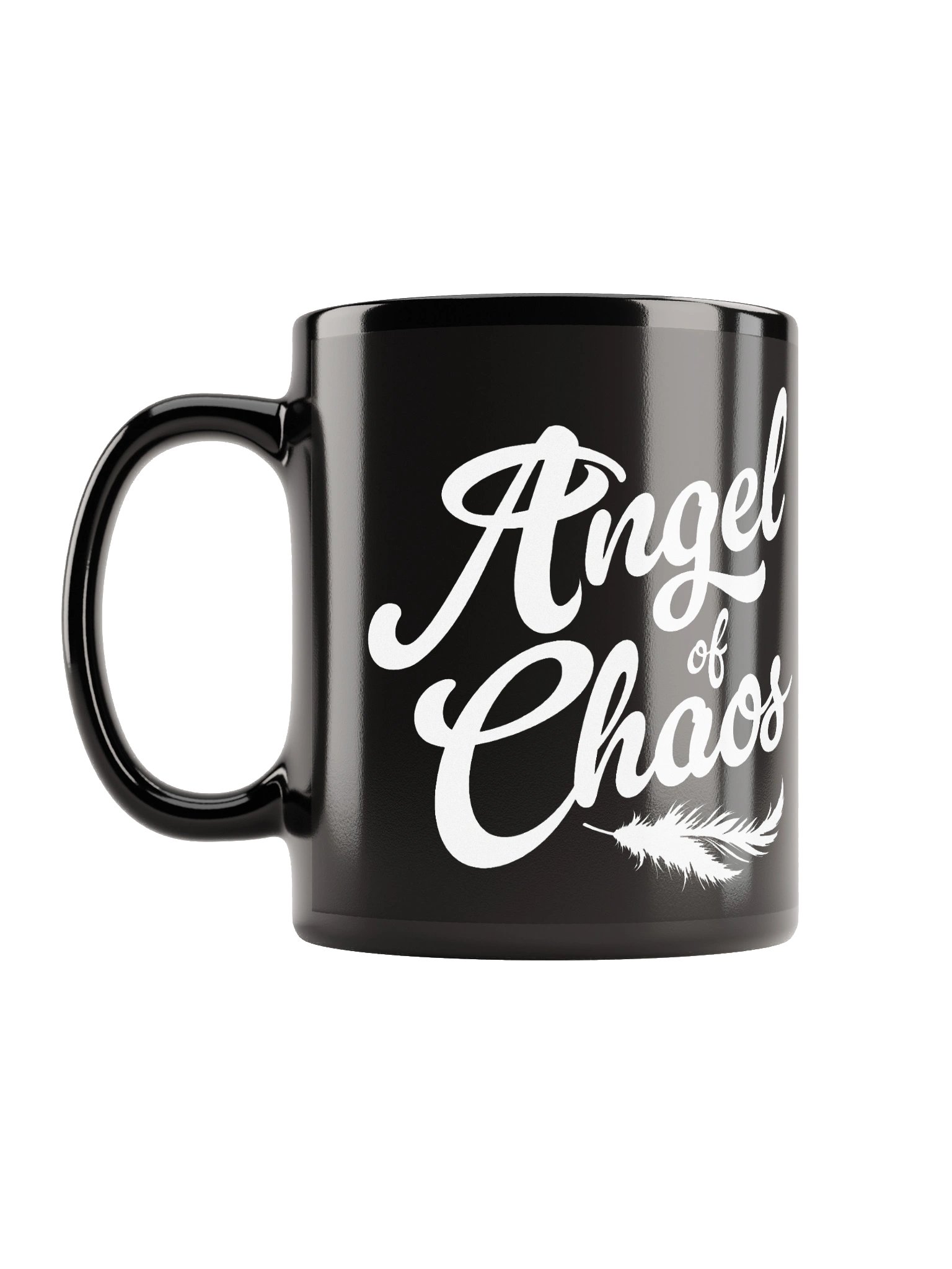 Angel of Chaos Black Mug product image (1)