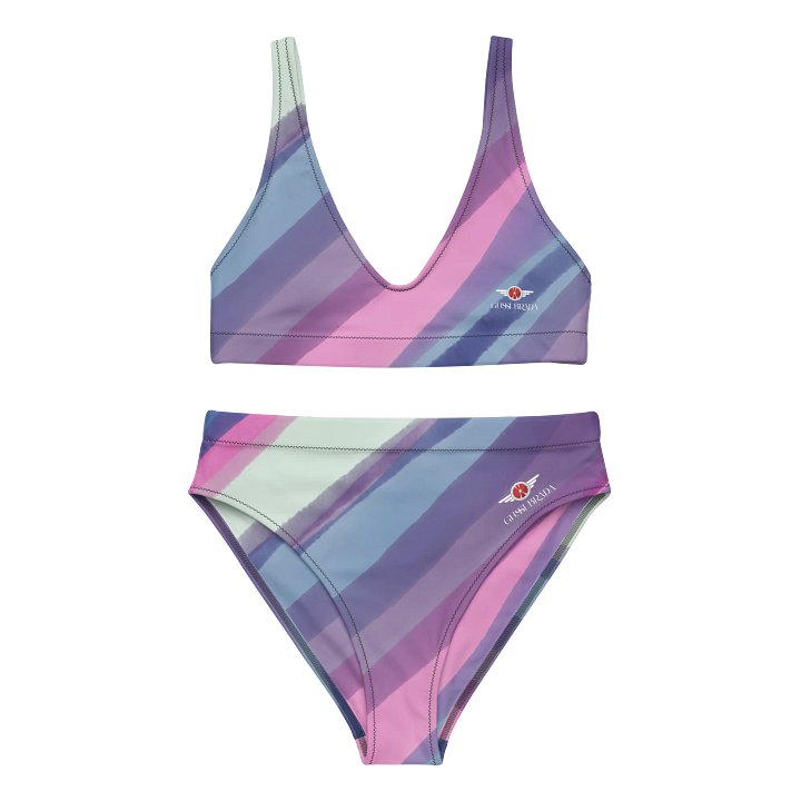 Ethereal Stripes Recycled Bikini Set Gussi Brada product image (1)