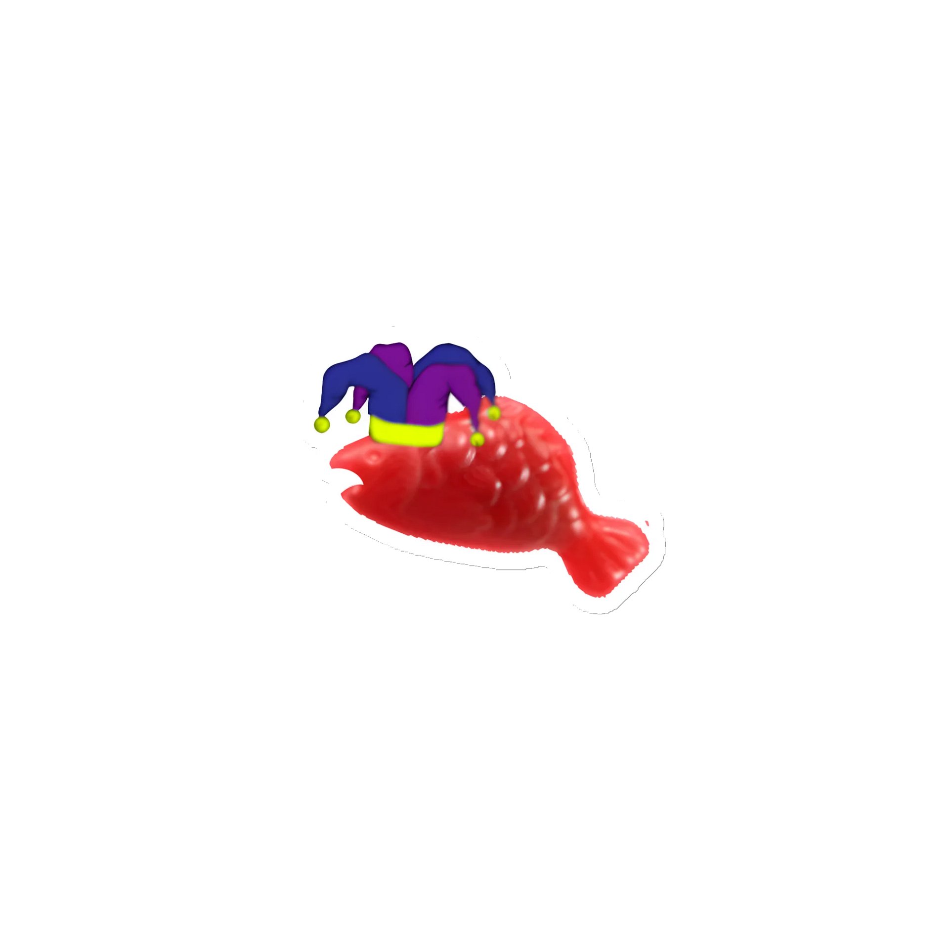 Jester Fish Die-Cut Magnets product image (1)