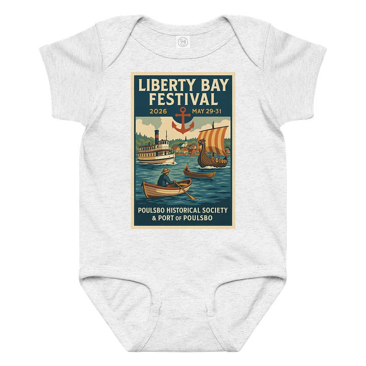 Liberty Bay Festival Baby Bodysuit product image (6)