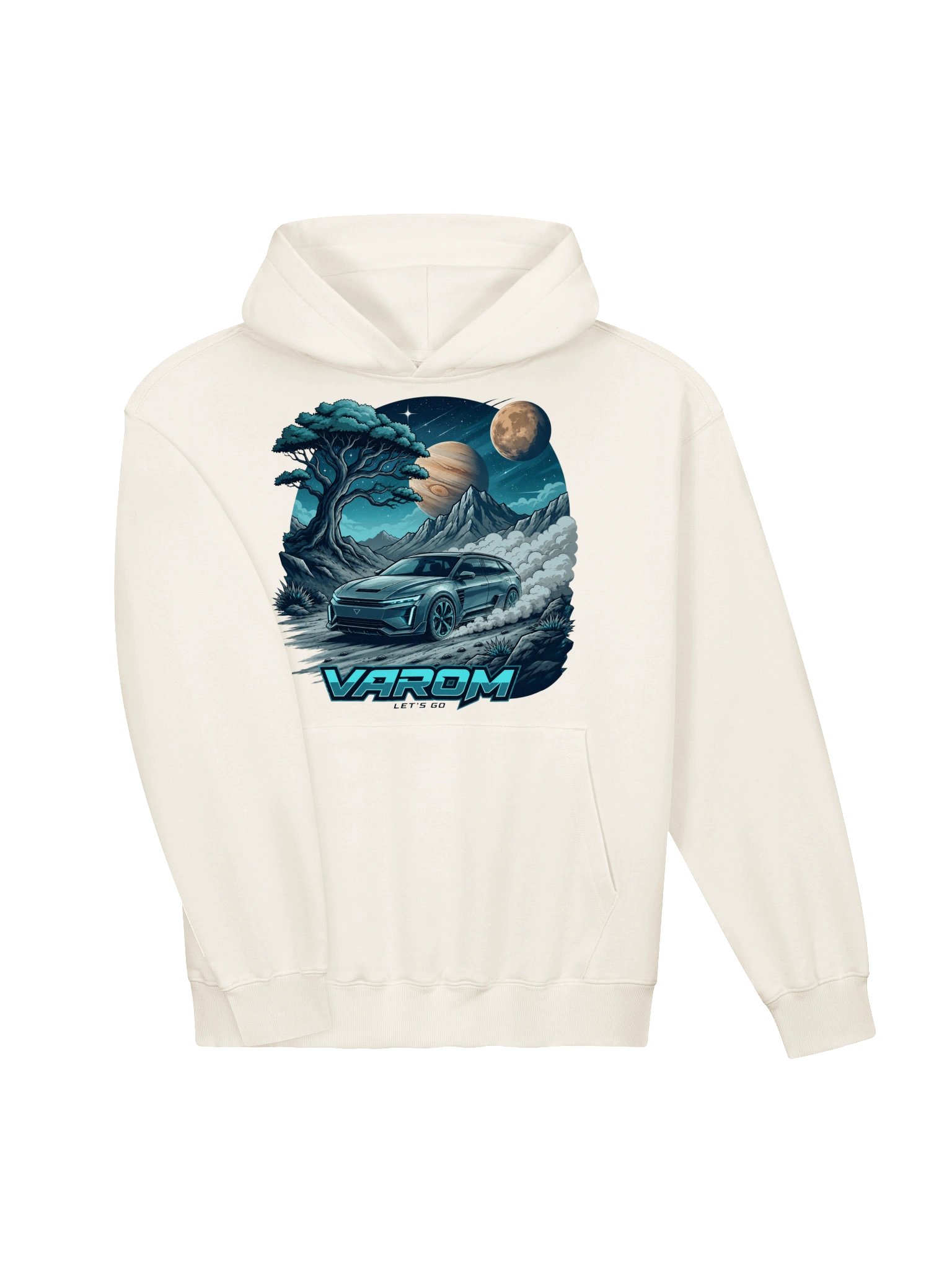 Hoodie Varom Parallel Planet 1 (100% cotton) product image (3)