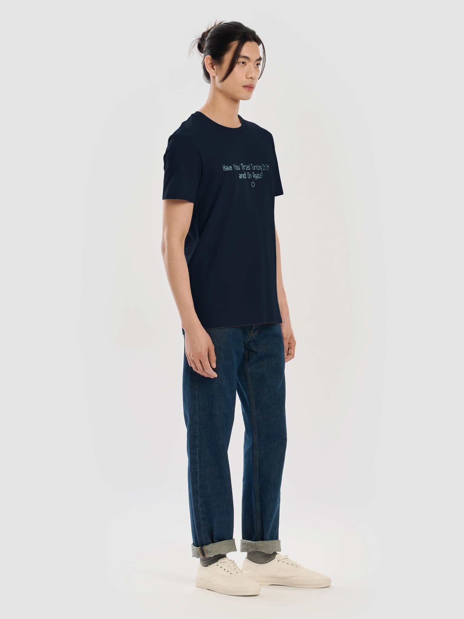 Funny IT Tech Support T-Shirt – Have You Tried Turning It Off and On Again? product image (10)