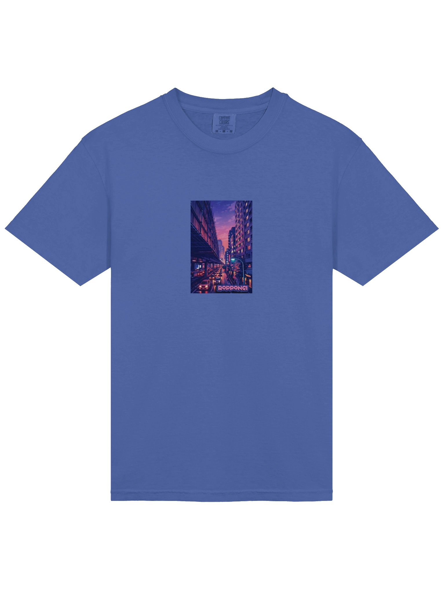 Roppongi Neon Night T-shirt product image (3)