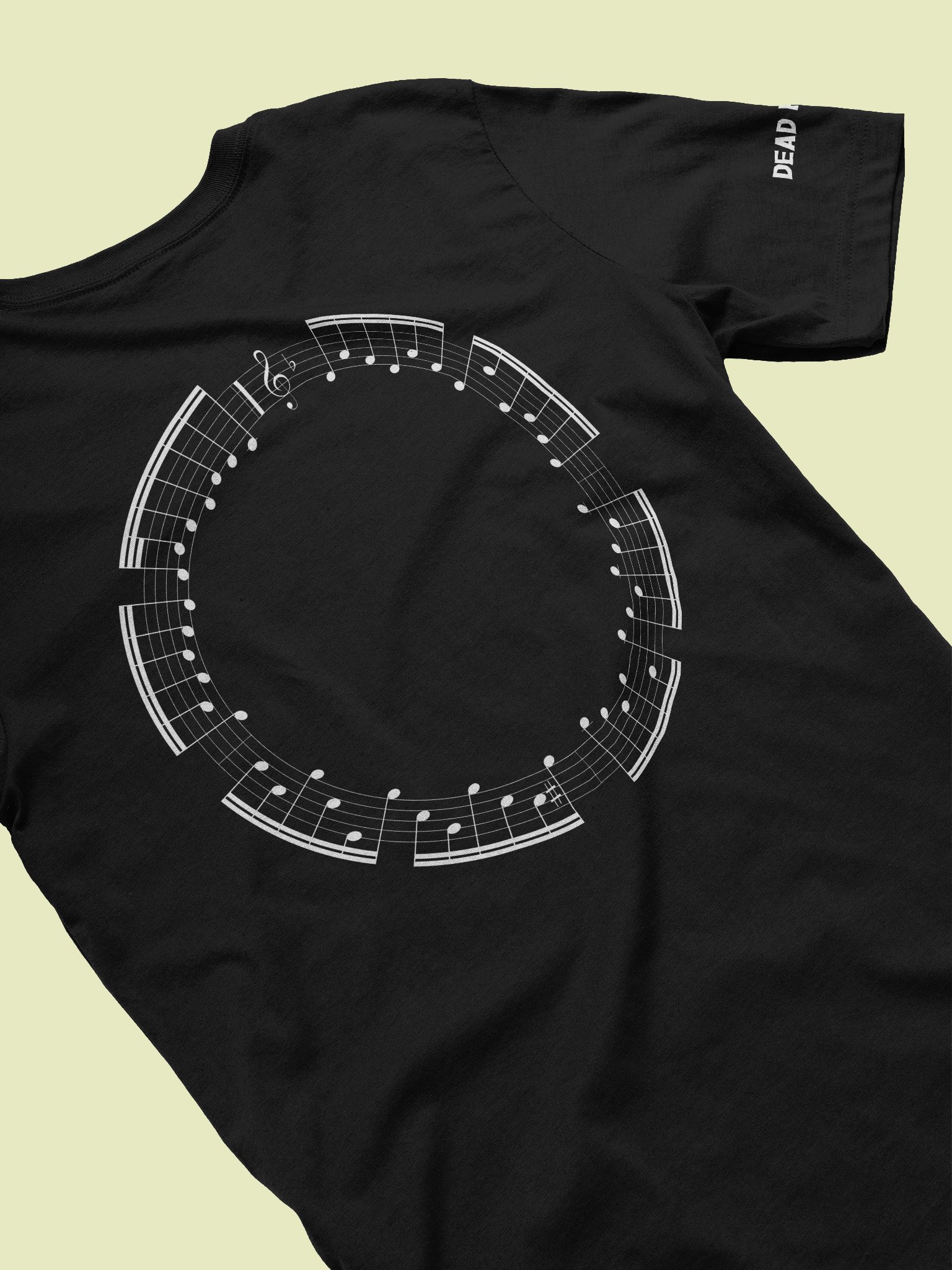 Dance Til You Die Sheet Music Tee product image (1)