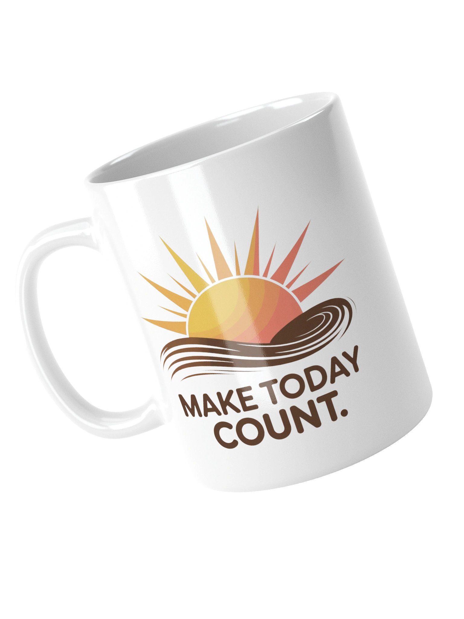 Make Today Count Motivational Coffee Mug – Positive Daily Reminder product image (5)
