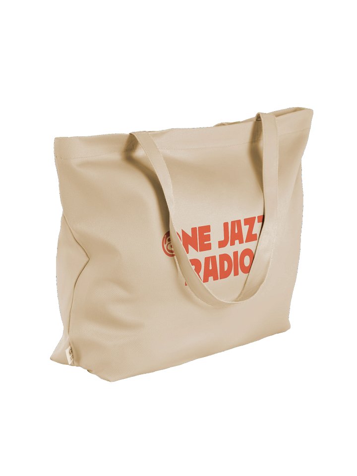 One Jazz Radio Tote Bag (Oyster) product image (2)