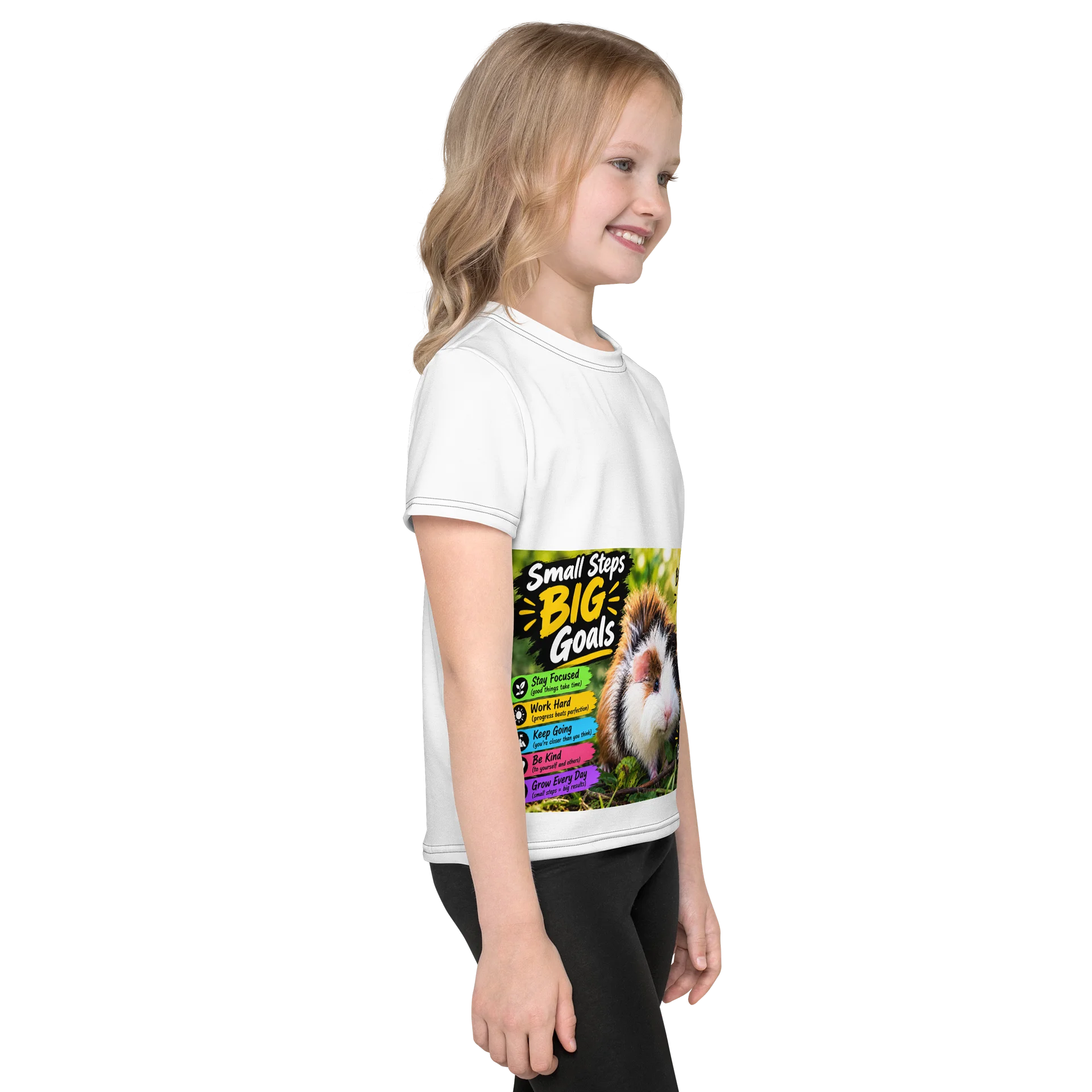 Small Steps Big Goals Kids Tee product image (4)