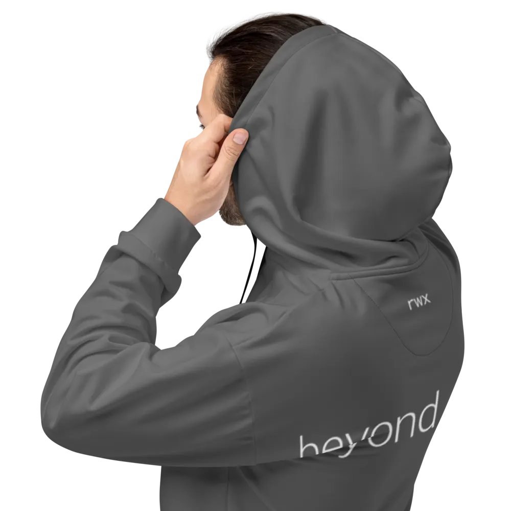 1338, beyond leet hoodie (dark grayscale mode) product image (3)