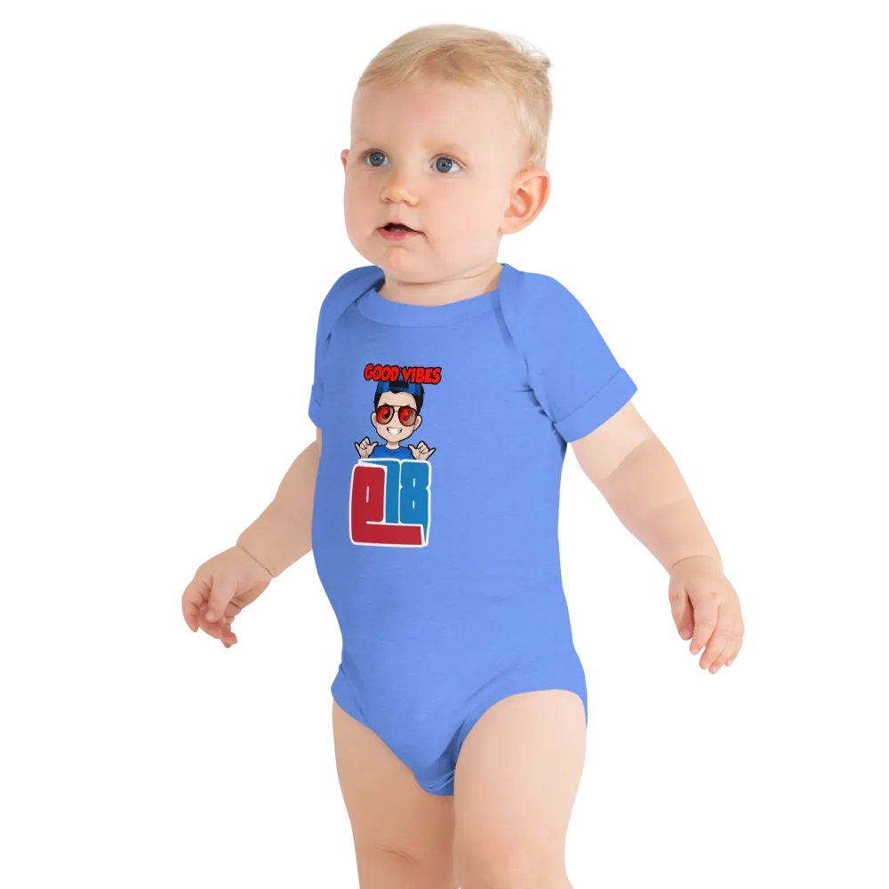 E18 Good Vibes Baby Onesie product image (3)