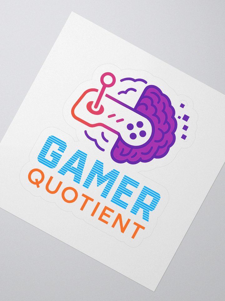 Gamer Quotient NeuroGamer Kiss Cut Stickers product image (2)