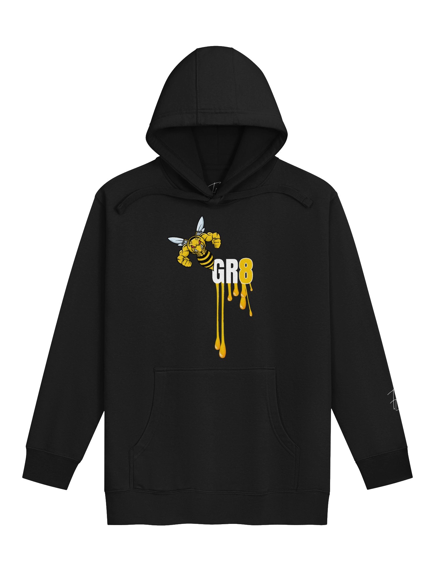 BE GR8 Aggressively Hoodie product image (1)