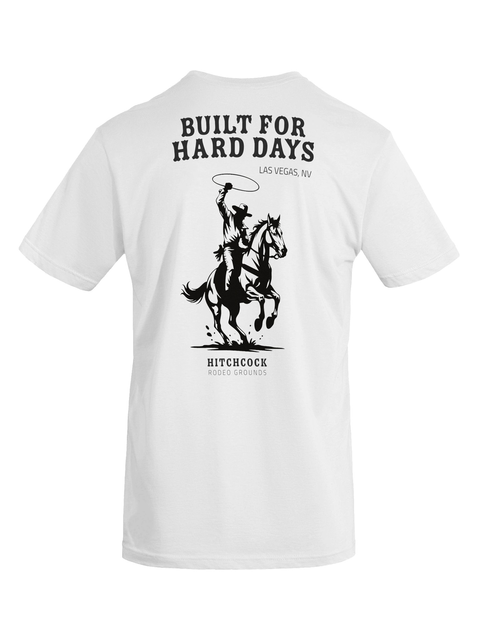 Built For Hard Days (White Tee) product image (1)