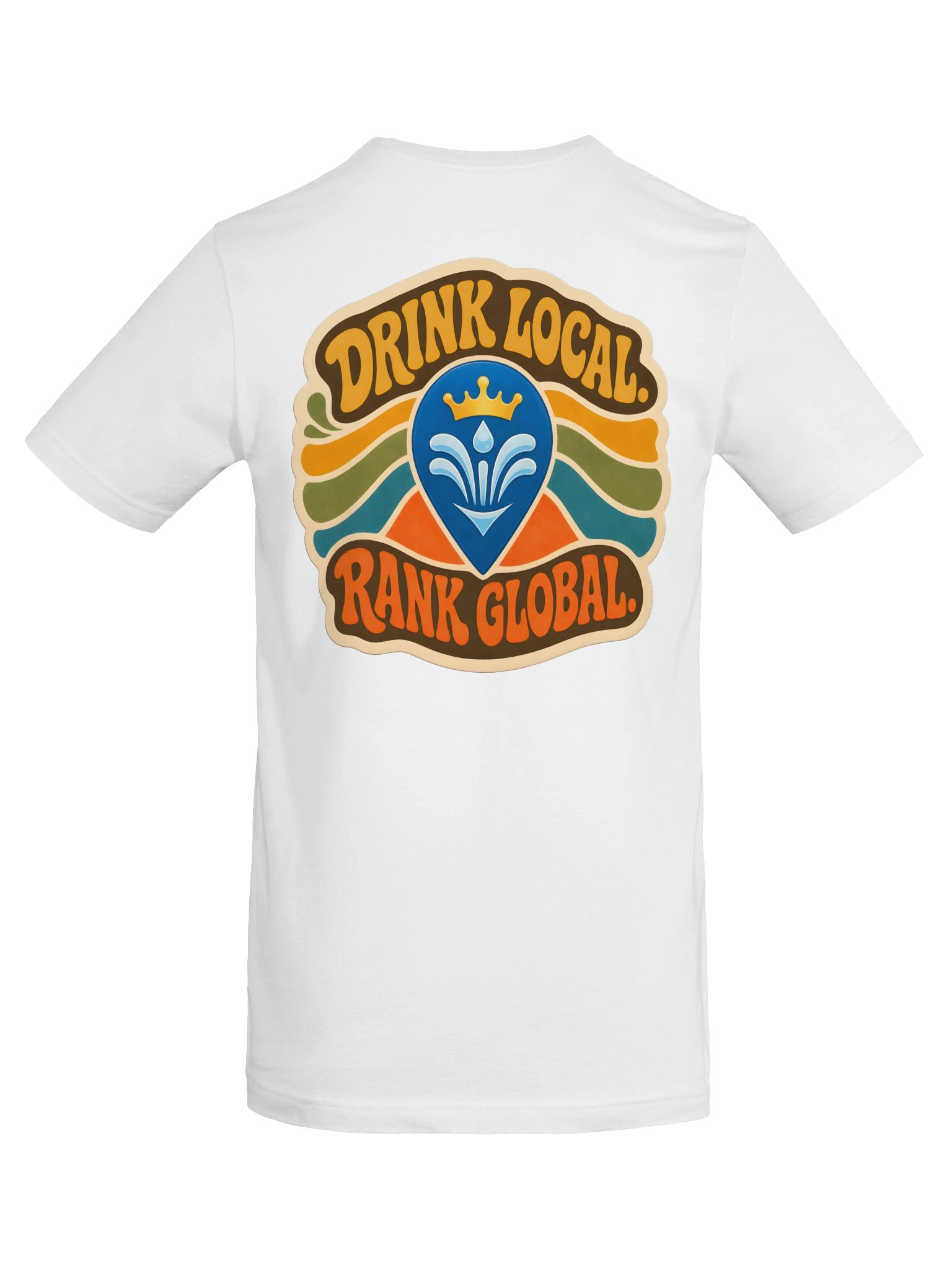 FountainRank "Drink Local, Rate Global" Shirt product image (1)