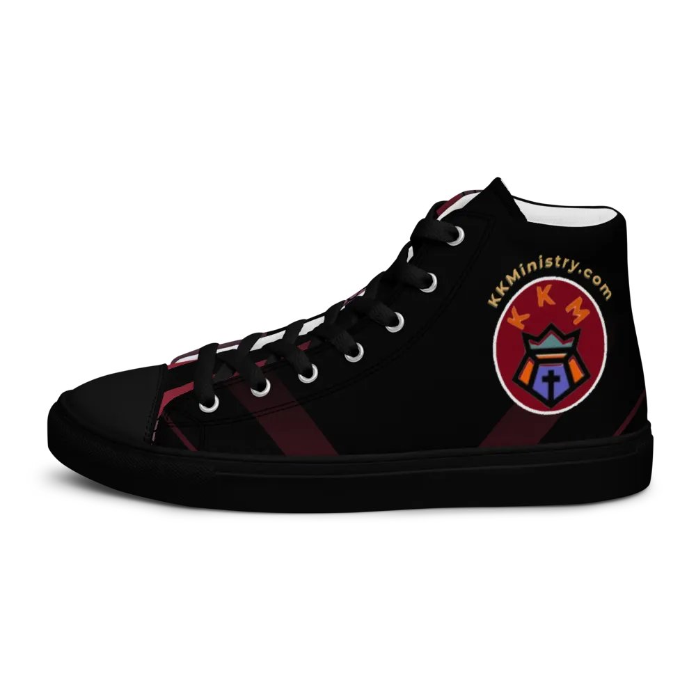 KKMinistry Black & Purple High Tops product image (5)