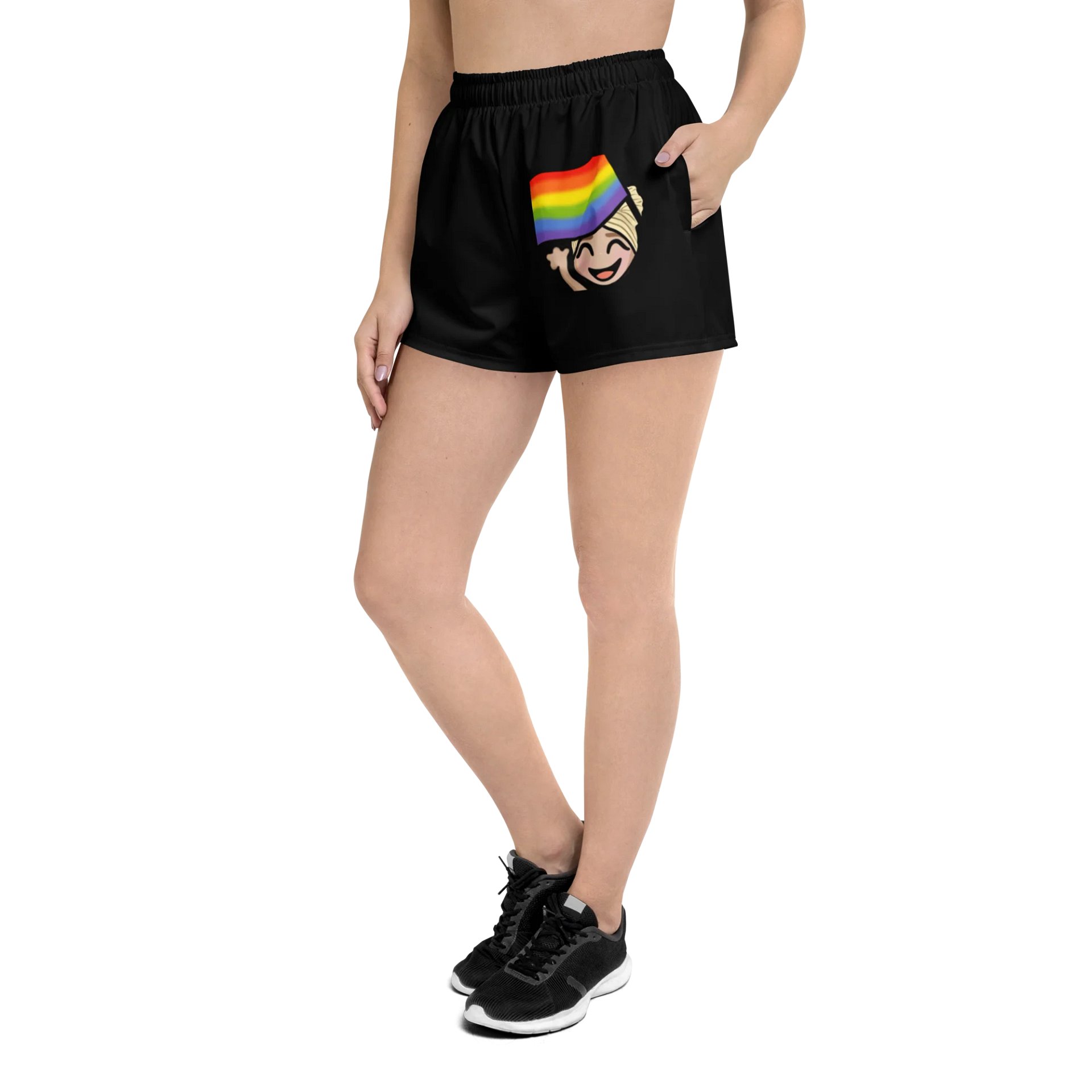 Pride Flag Unisex Shorts product image (2)