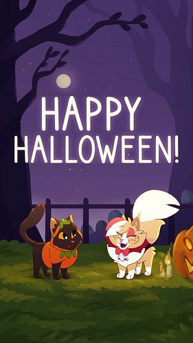 HAPPY HALLOWEEN!!!! Unfortunately I didn't have time to make a new lil animation this year, but hopefully you guys are still ...
