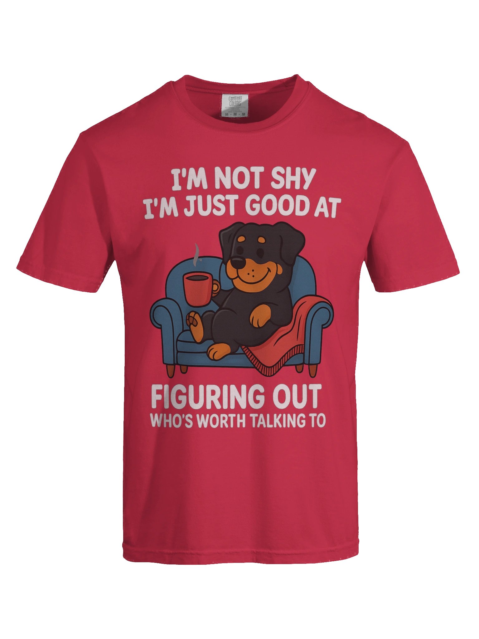 Shy Rottweiler Tee Tee product image (70)